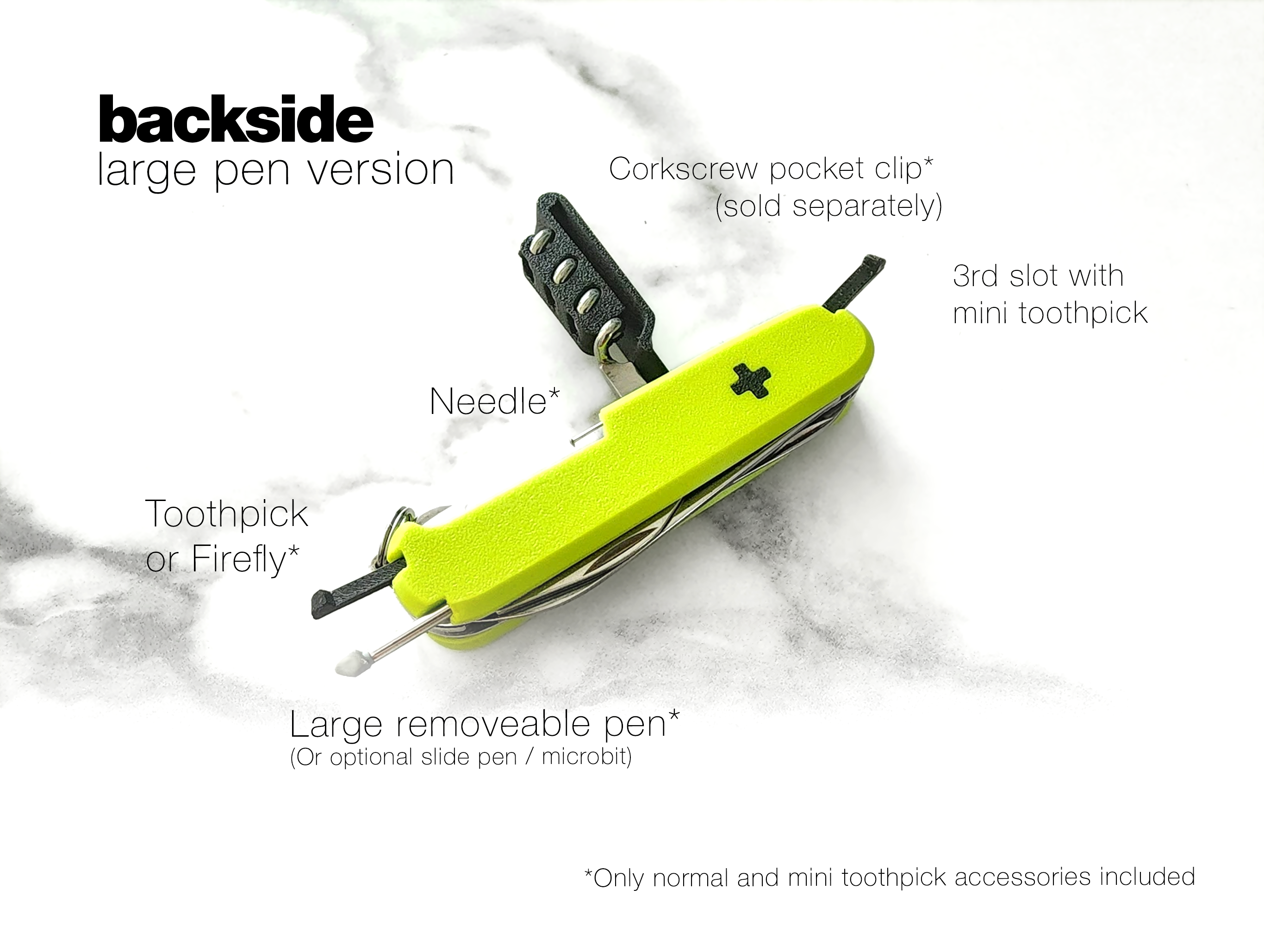 Victorinox 91mm Flashlight / Whistle 7 Tool Super Scale for Swiss Army Knife