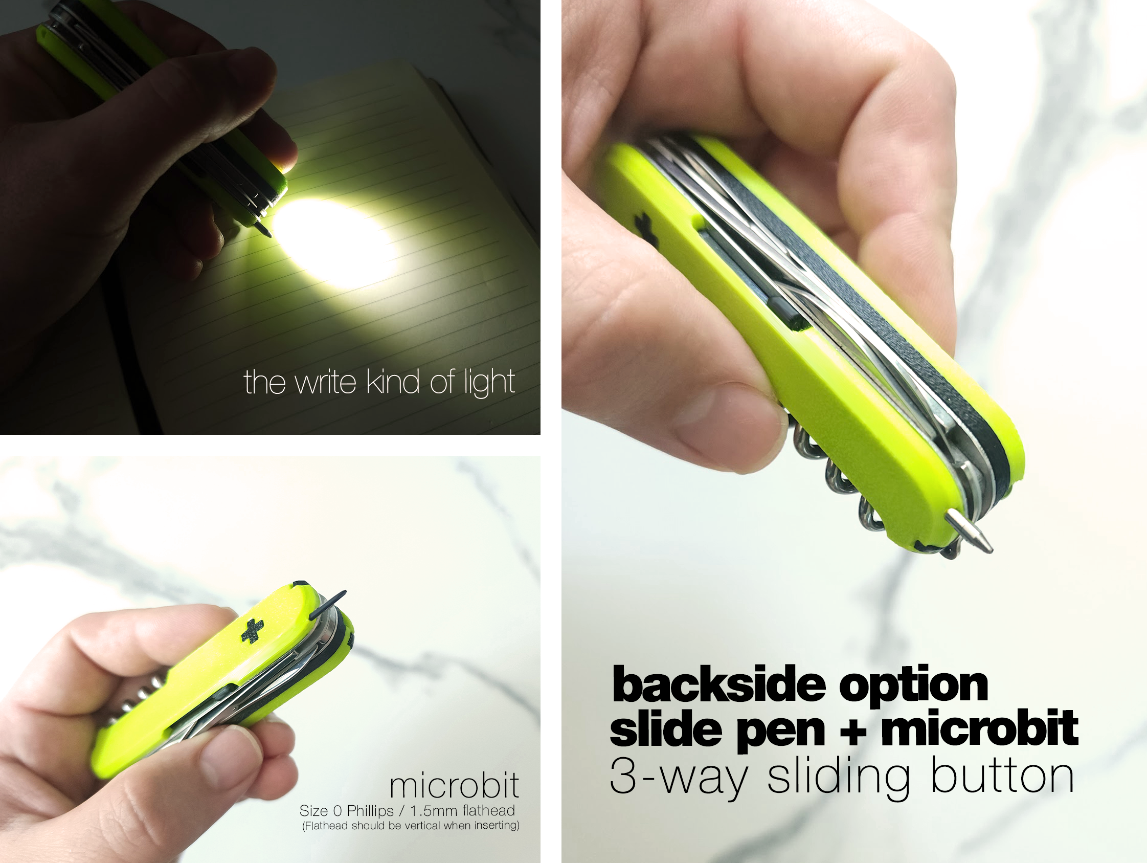 Victorinox 91mm Flashlight / Whistle 7 Tool Super Scale for Swiss Army Knife