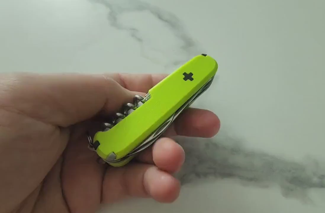 Victorinox 91mm Flashlight / Whistle 7 Tool Super Scale for Swiss Army Knife